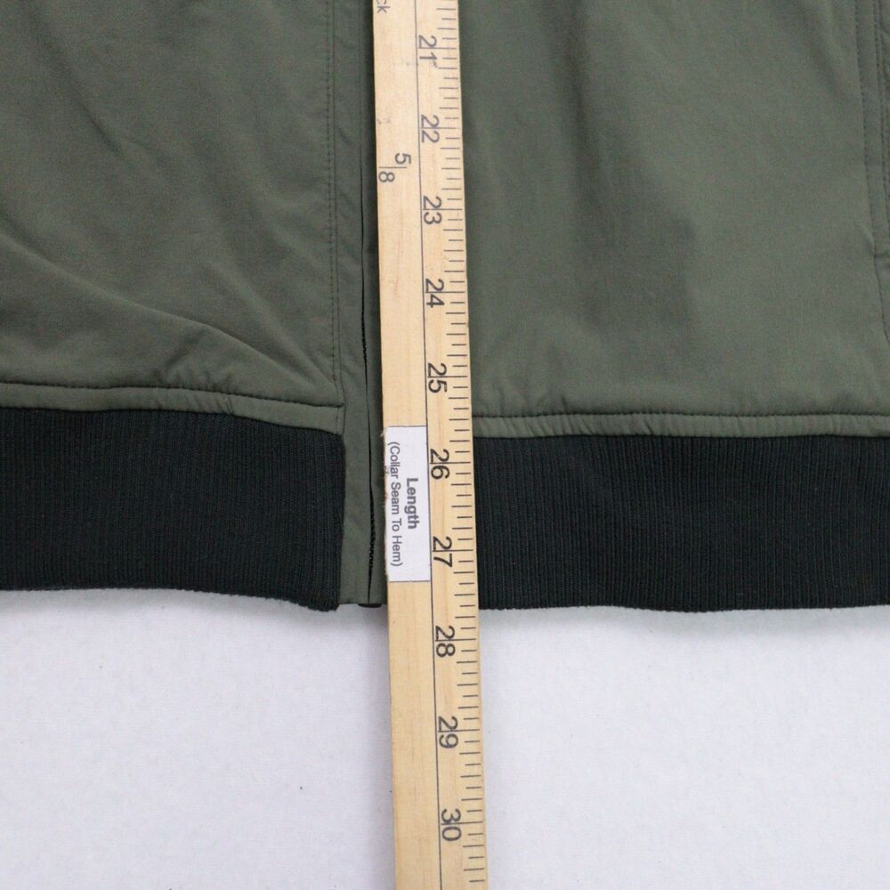 Carbon 2 Cobalt Bomber Jacket Mens Large Nylon Sherpa Lined Outdoors Utility - Picture 9 of 9